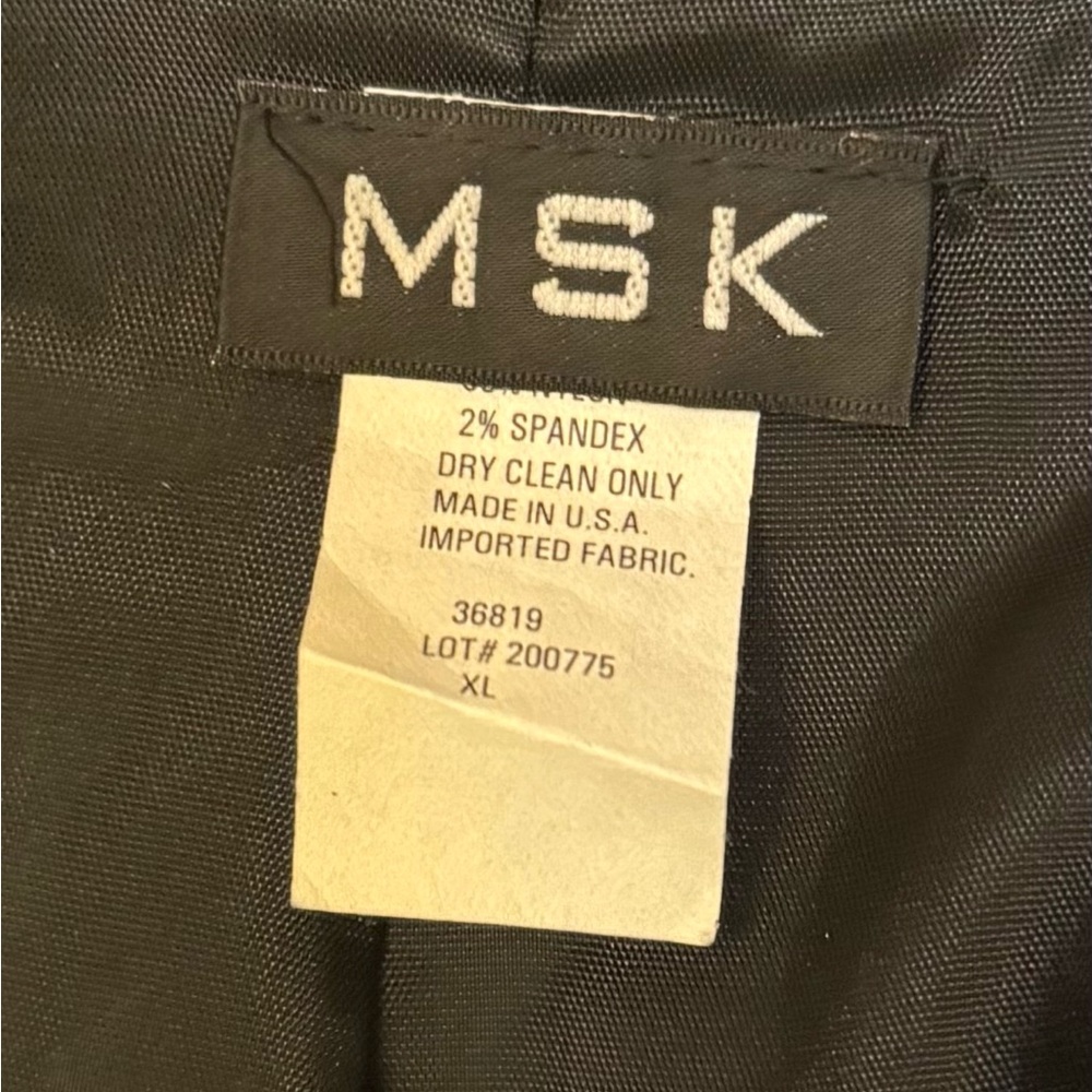 MSK Black Women's Blazer - Picture 7 of 10